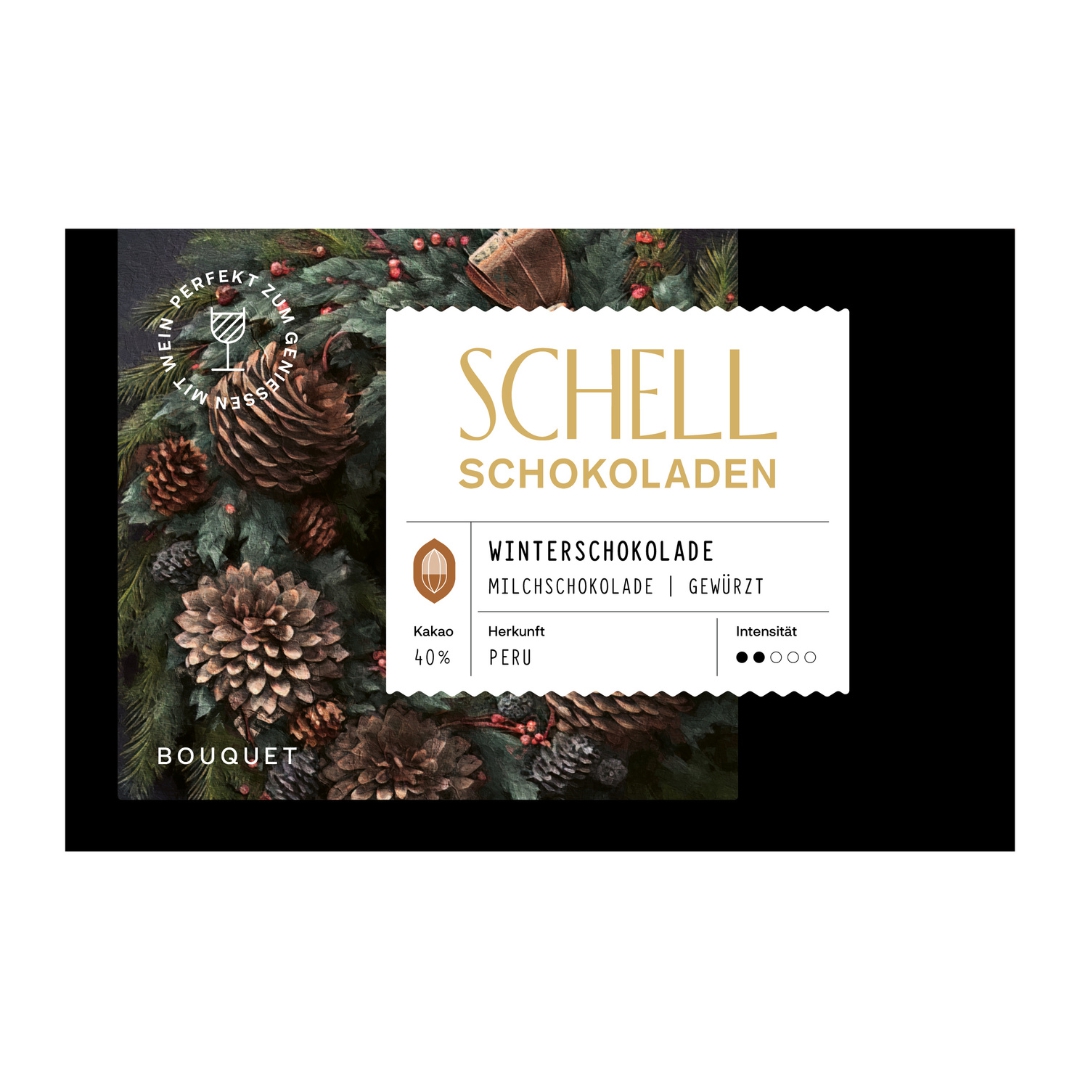 Schell Schokolade Winterschokolade 50g