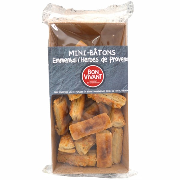 Blätterteiggebäck Emmental/Herbes de Provence Feuilletés  75g