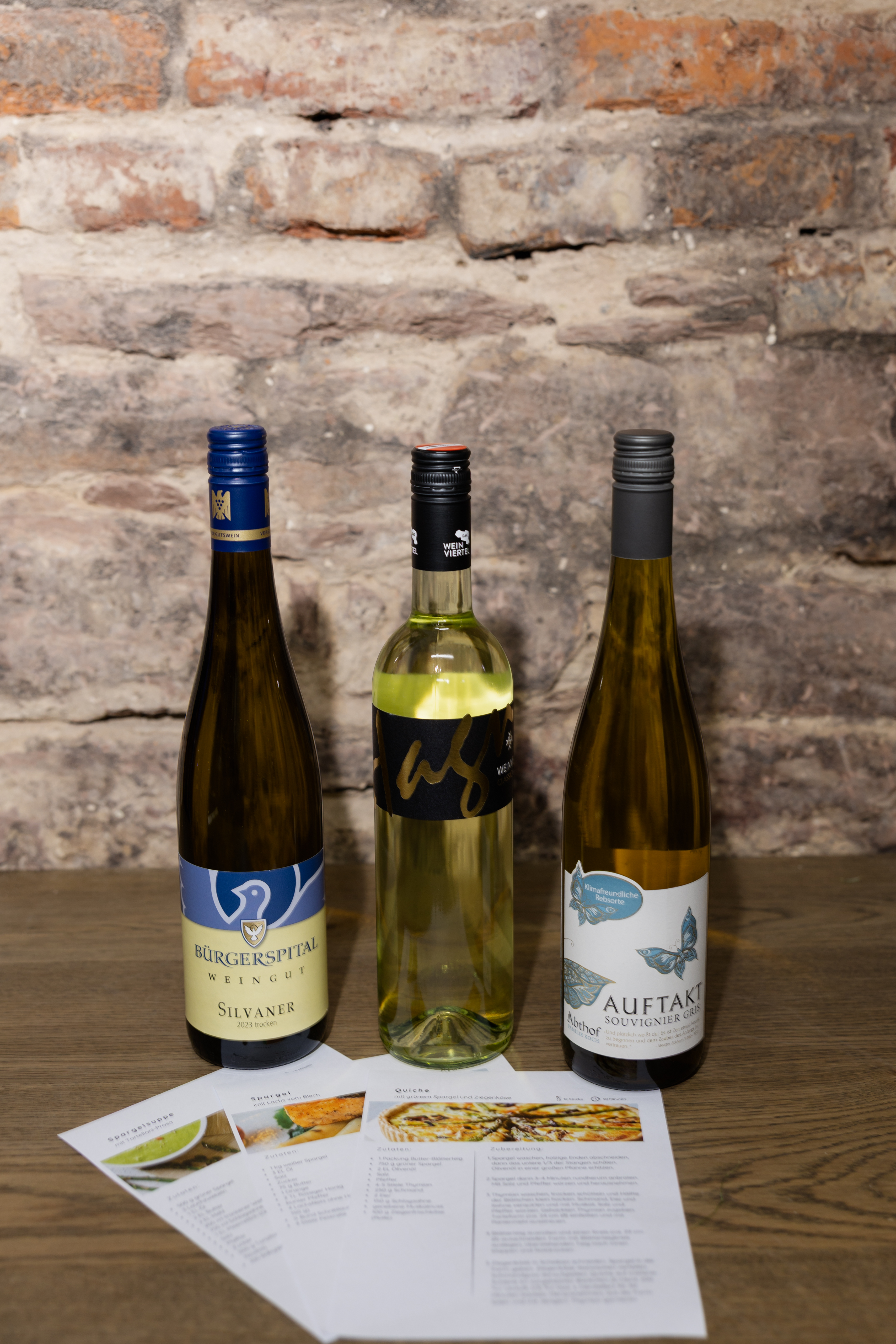 Spargel & Wein - dein Probierset